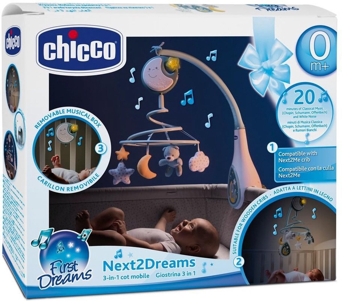 Chicco Next2dreams mobile blue
