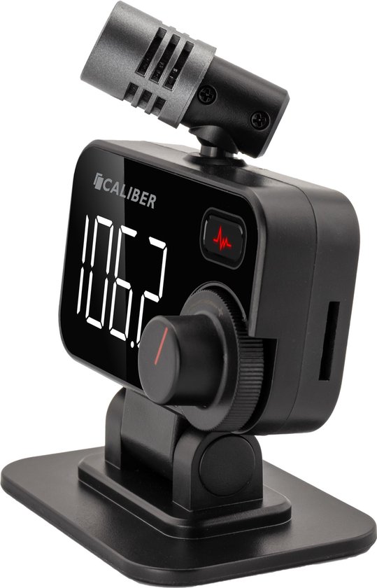 Caliber PMT565BT - FM zender met bluetooth en voice assistant - Zwart