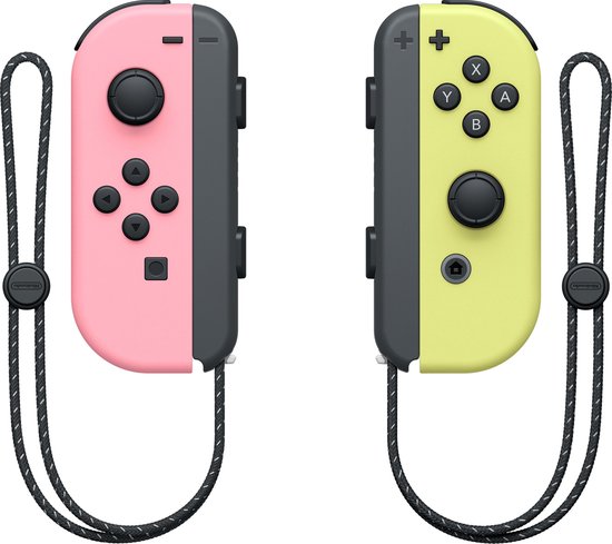 Nintendo Switch Joy-Con Controller paar - Pastel Roze en Geel