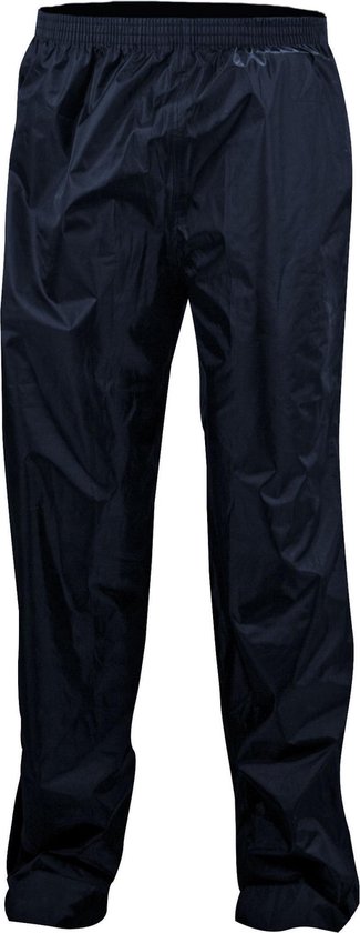 Ralka maat S Regenbroek Waterdicht en met Schoenbeschermer - Volwassenen - Blauw