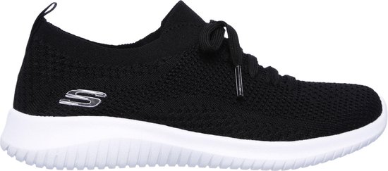sneaker, sportshoe, black, knit, foam sole