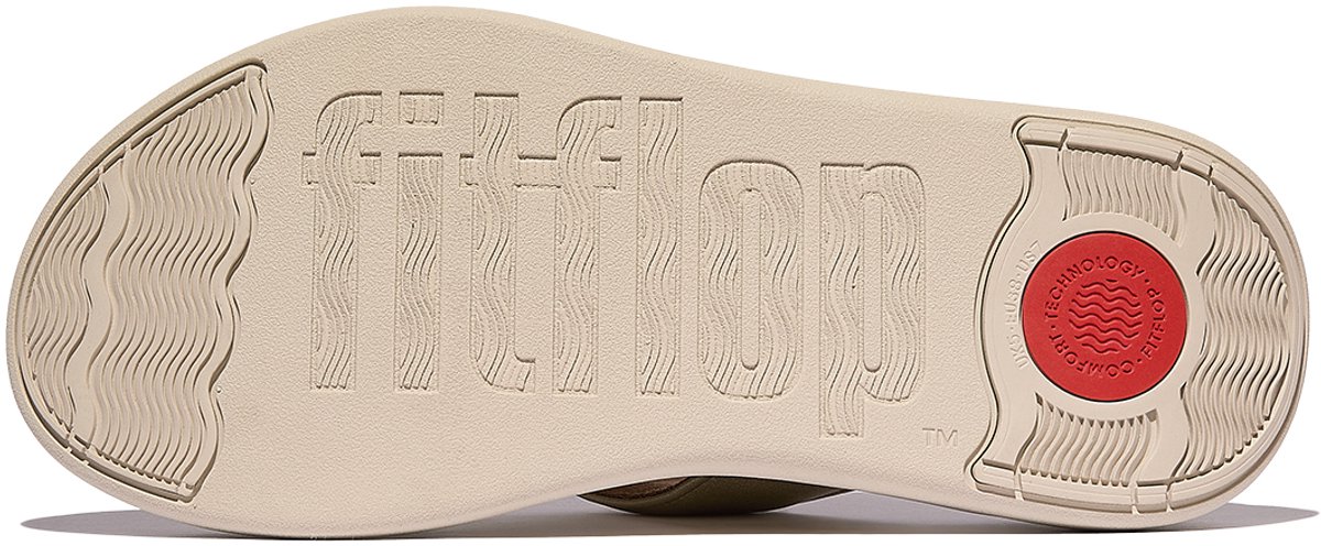 FitFlop - maat 39 - F-Mode Go Adjustable Flatform Toe-Post Sandals