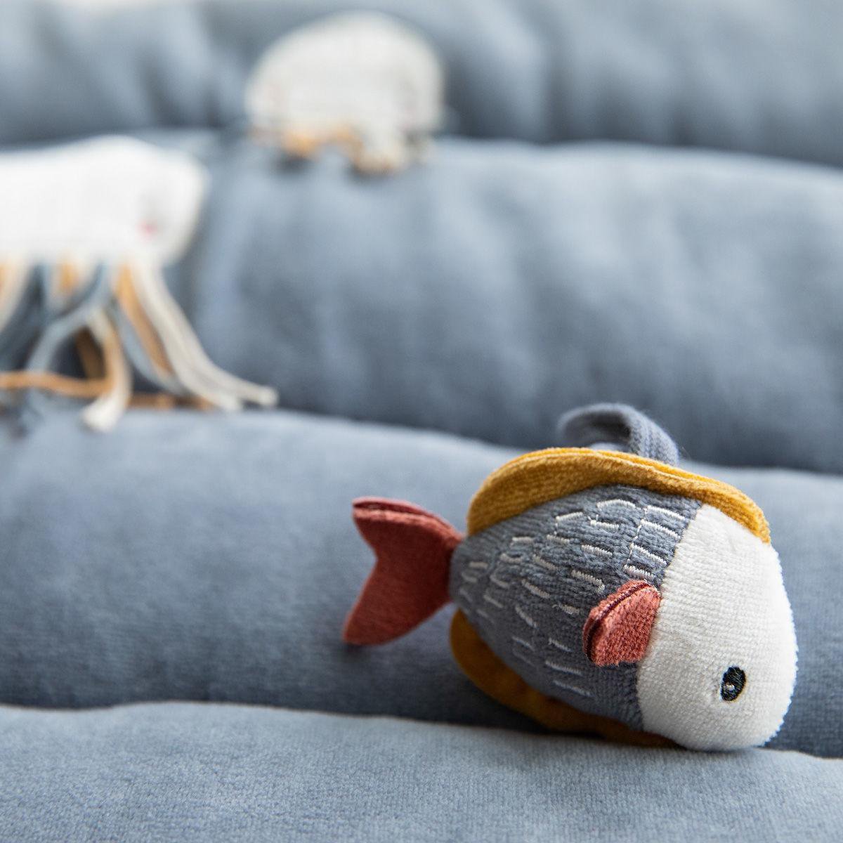 Little Dutch Boxkleed 100x80 cm - Oceaan - Blauw