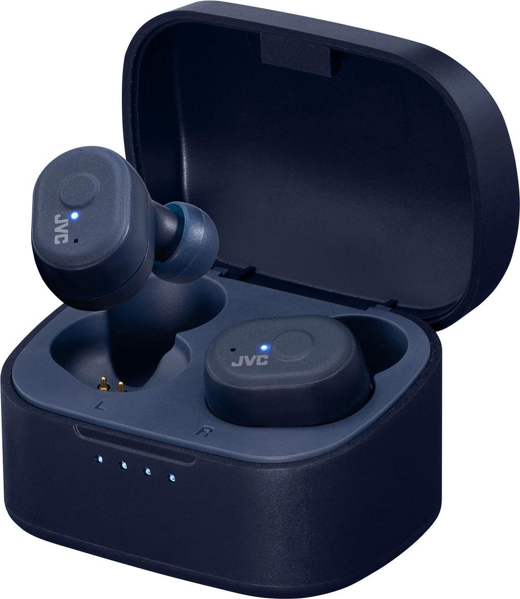 JVC HA-A11T-A - Draadloze Bluetooth sport hoofdtelefoon - Blauw