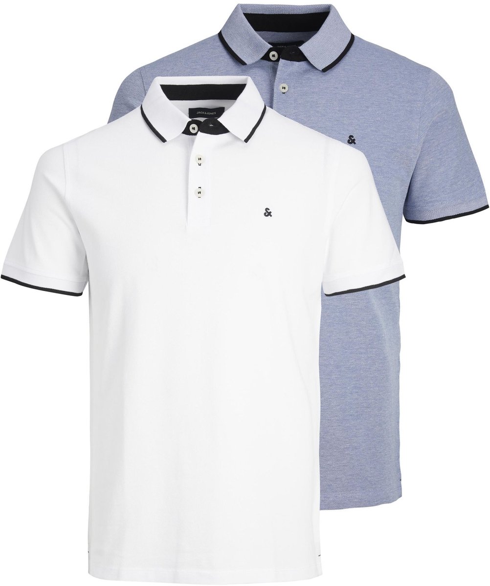 polo, poloshirt, katoen, contrasterende kraag, short sleeve