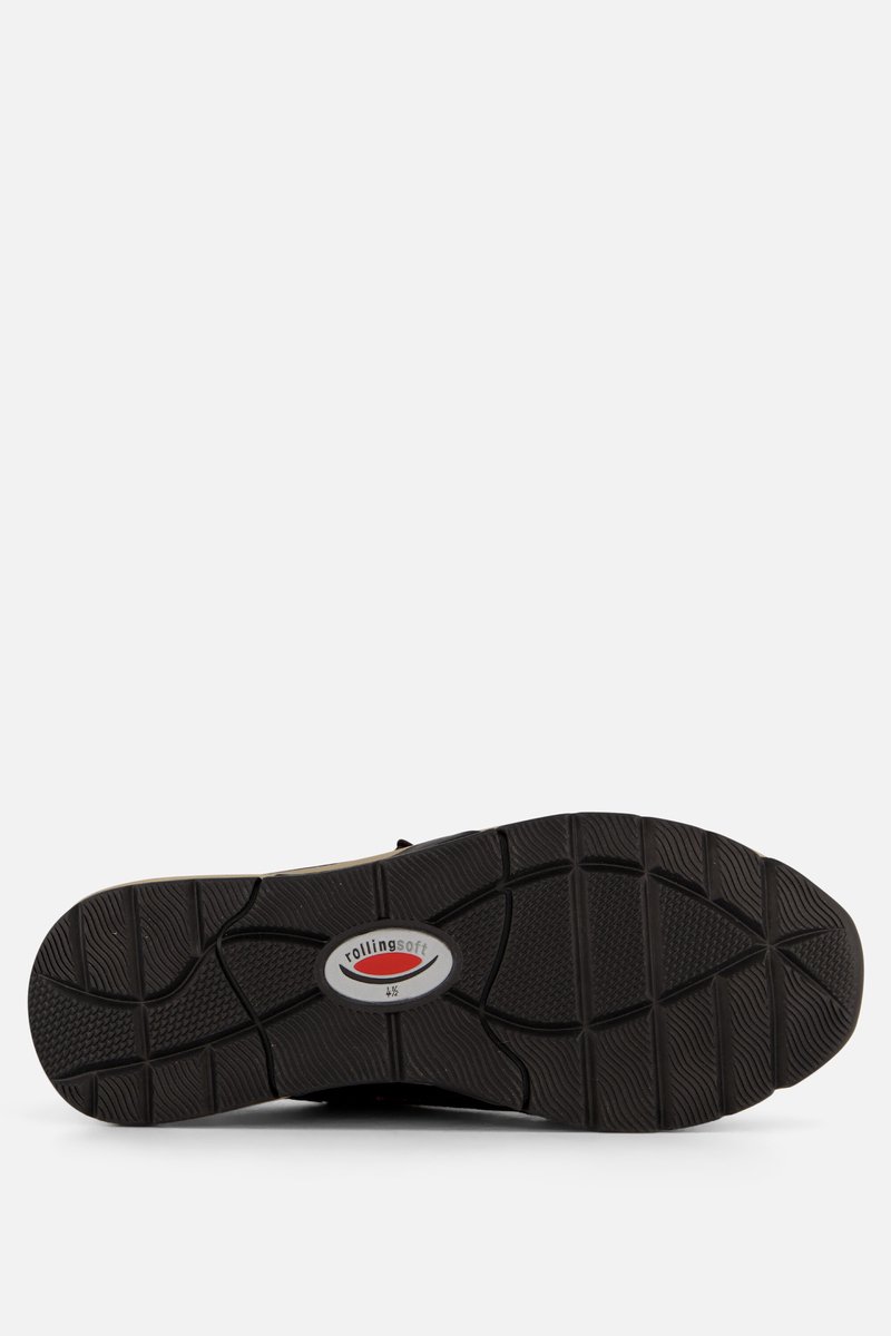 slip-on, sneaker, rubber sole, black, patterned sole