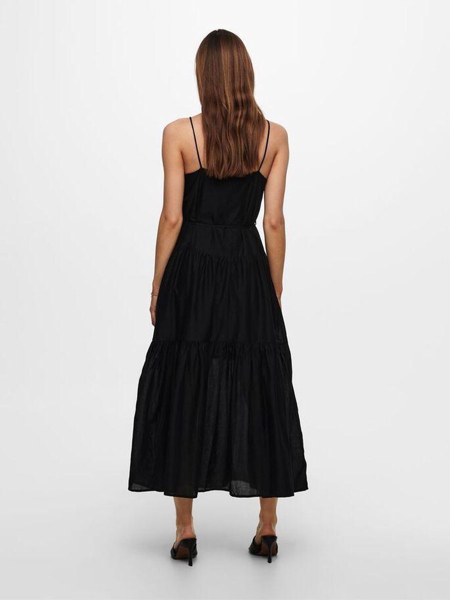 ONLY - maat XS- ONLVIVI SL MAXI DRESS NOOS WVN Dames Jurk