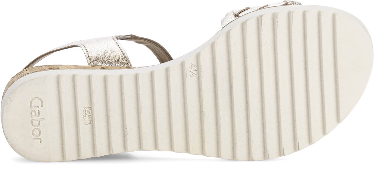 sandal, wedge, glitter, gold, made in portugal