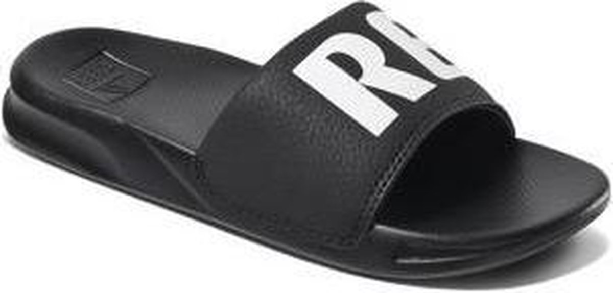 Reef Kids One Slide Jongens Slippers - Maat 31.32 - Black-White