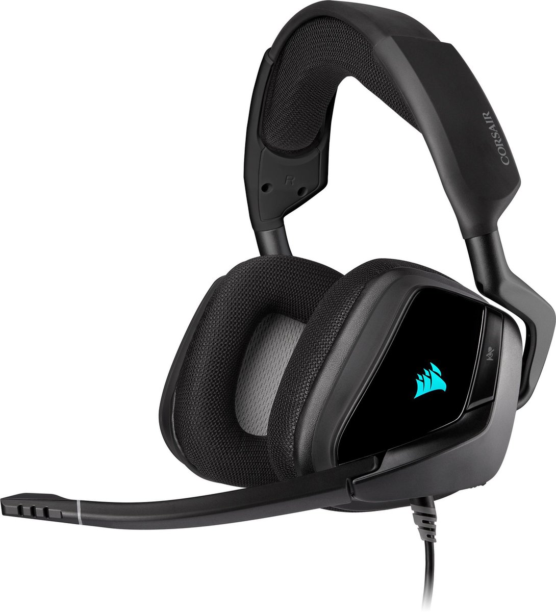 DGMoutletl-nl-Corsair-Void-RGB-Elite-Premium-7-1-Virtual-Surround-Sound-USB-Gaming-Headset-Zwart-PC-aanbieding-korting-sale Corsair Void RGB Elite Premium 7.1 Virtual Surround Sound - USB Gaming Headset - Zwart - PC