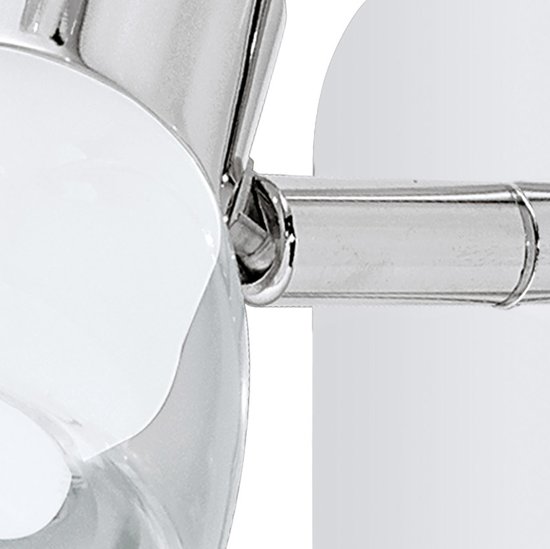 EGLO Perito - Spot - 1 Lichts - LED - Chroom - Helder, Gesatineerd