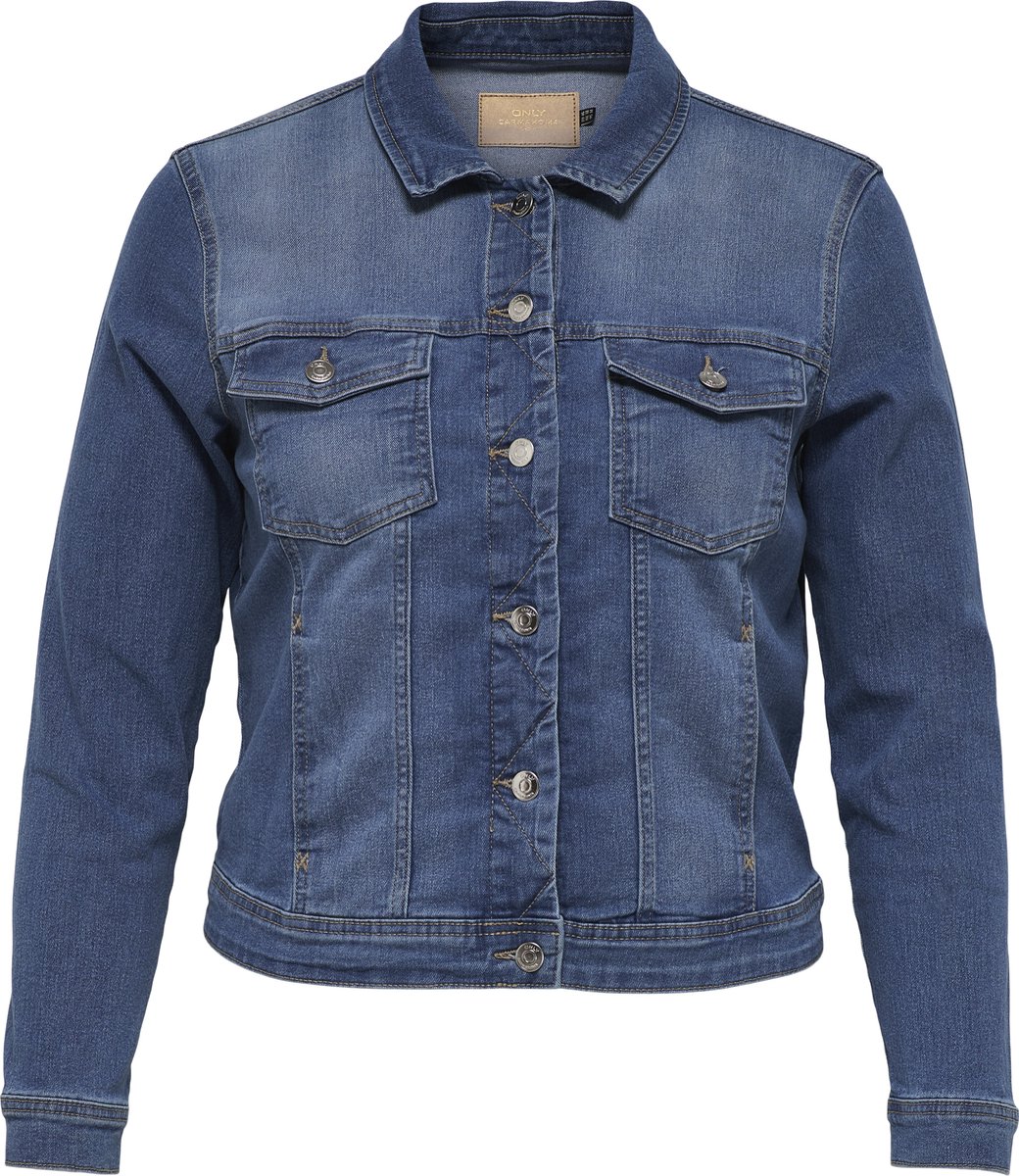 denim jacket, jeansjasje, denim, knopsluiting, buitenkant