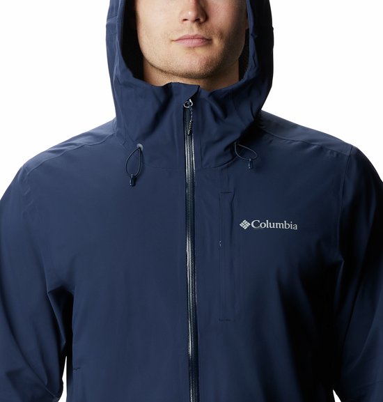 Columbia - Maat S - Omni-Tech Jas Heren met Capuchon - Jassen Heren Waterdicht & Winddicht - Outdoor