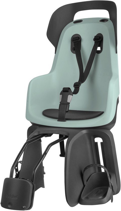 Bobike GO maxi - FF/framebevestiging - Marshmallow Mint - fietsstoeltje - kinderzitje - achterzitje
