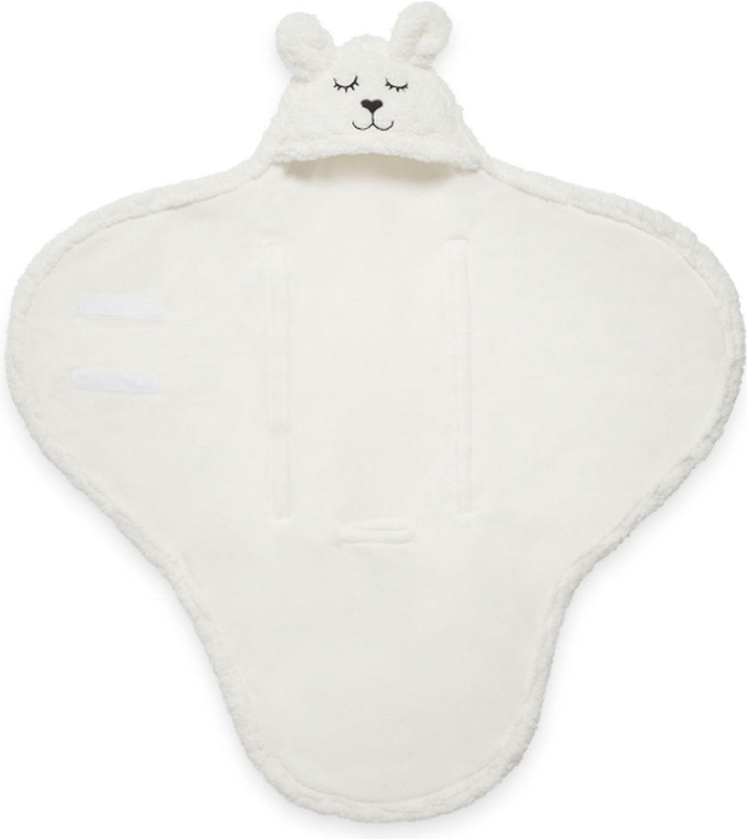 Jollein Wikkeldeken Bunny 100x105cm - Snow White