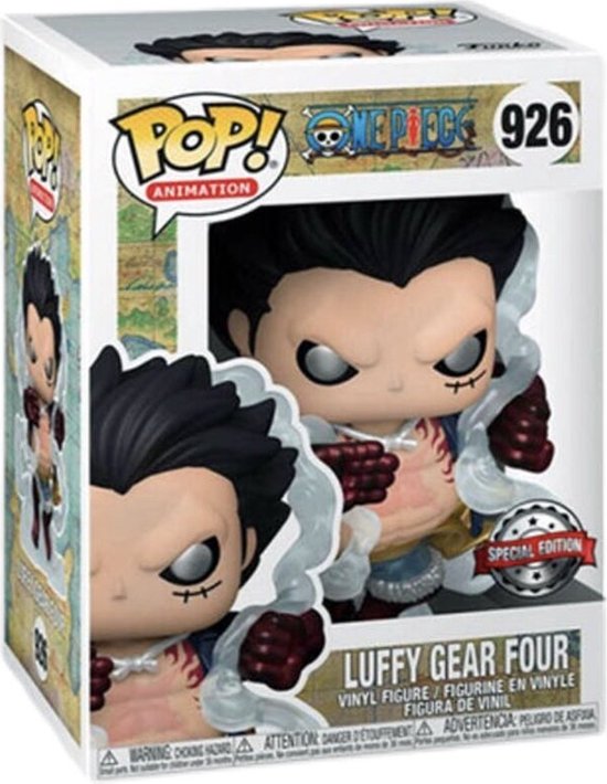 Funko Pop #926 One Piece - Luffy Gear 4 Metallic US Exclusive Vinyl