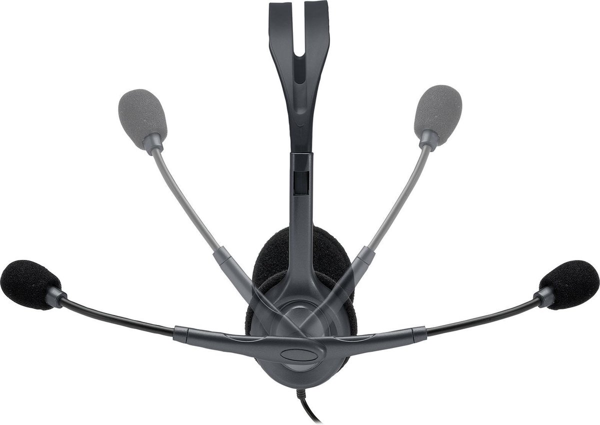 Logitech H111 bedraade headset (3.5 mm) headset met microfoon - Hoofdband Kantoor/callcenter - Zwart