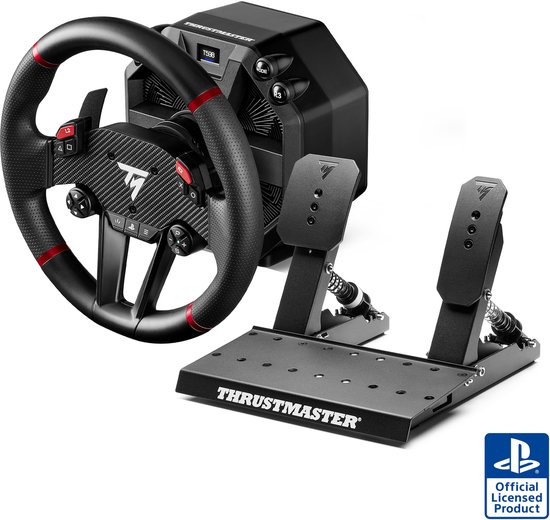Thrustmaster T598-P – Racestuur en Pedalen – Direct Axial Drive 10 Nm Force Feedback – Voor PS5, PS4, PC - Geschikt voor Forza Horizon 6 (PC)