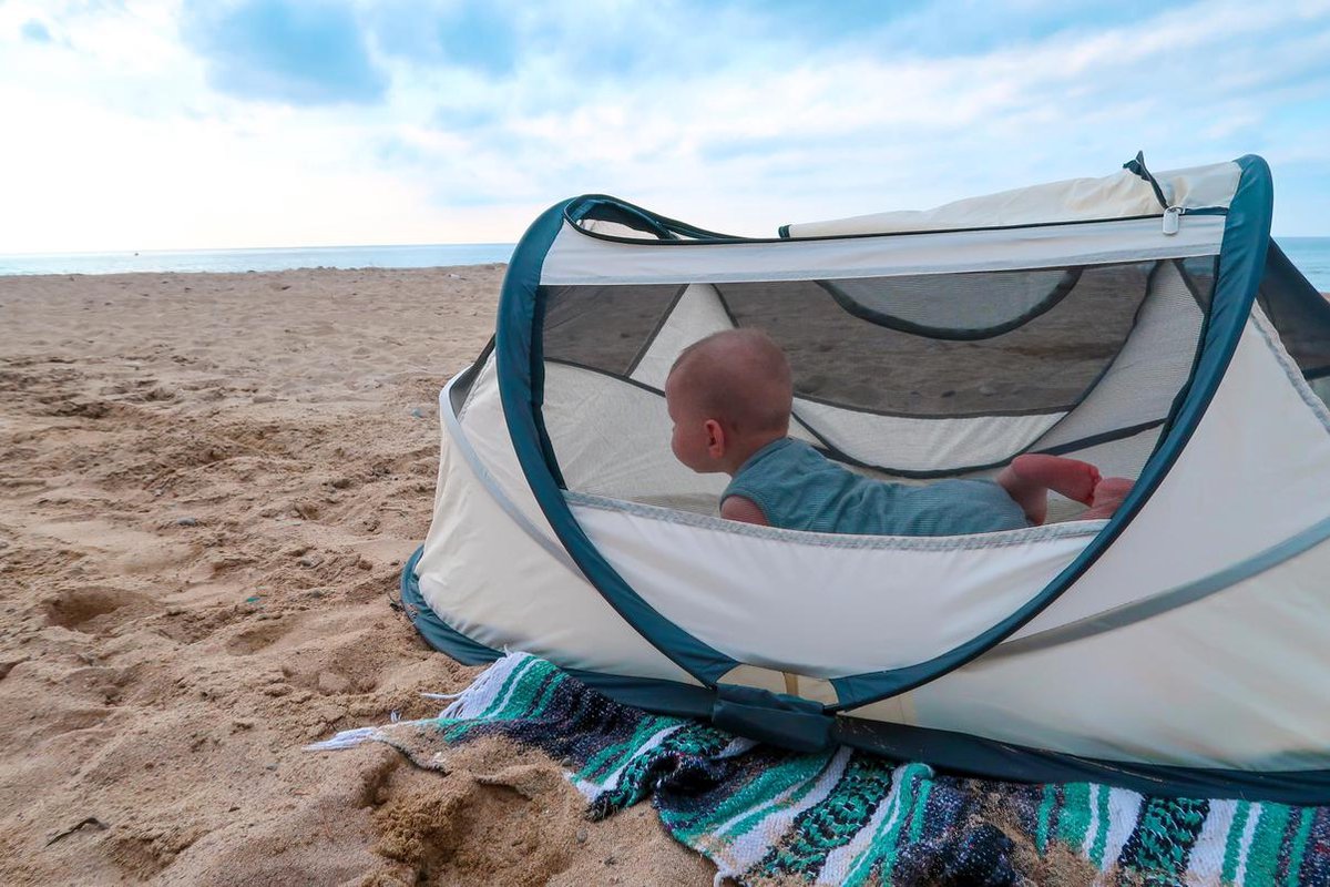 Deryan BabyBox Campingbedje - baby tentje - Cream