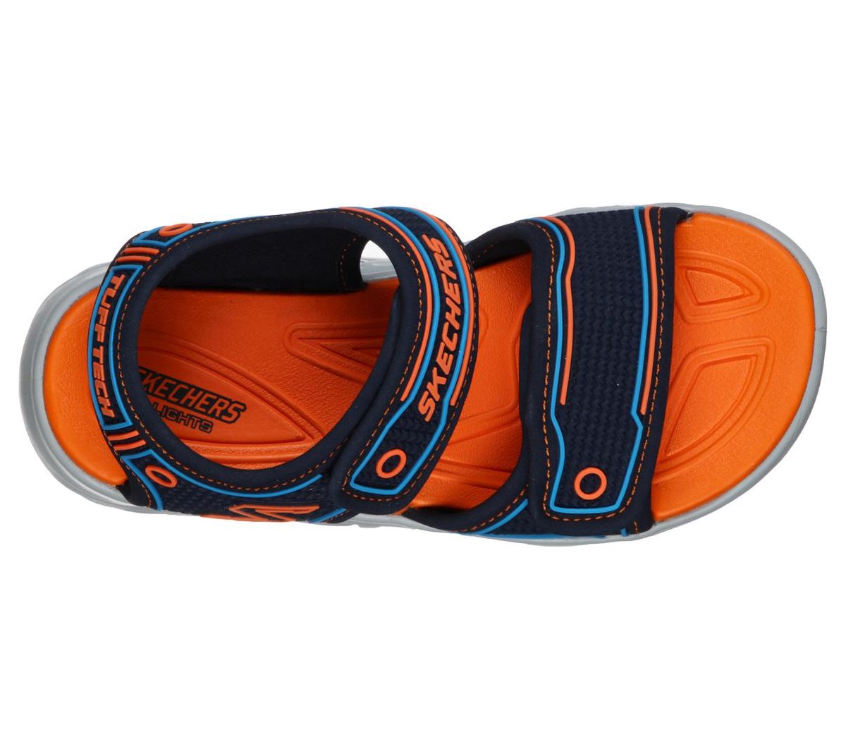 Skechers Hypno-Splash - Maat 29 - Jongens Sandalen - Navy/Orange