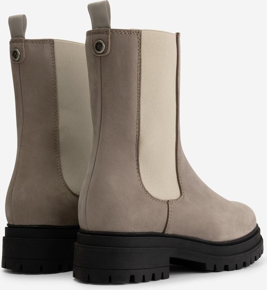 Goosecraft - Maat 36 - GC Tara Nubuck Dames Laarzen - Grey Parrot