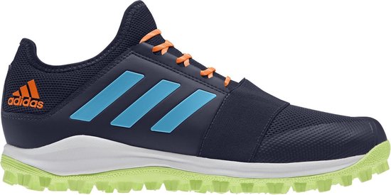 adidas Divox -maat 39 1/3-  Sportschoenen - Korfbal - TF (Turf) - Blue-Green