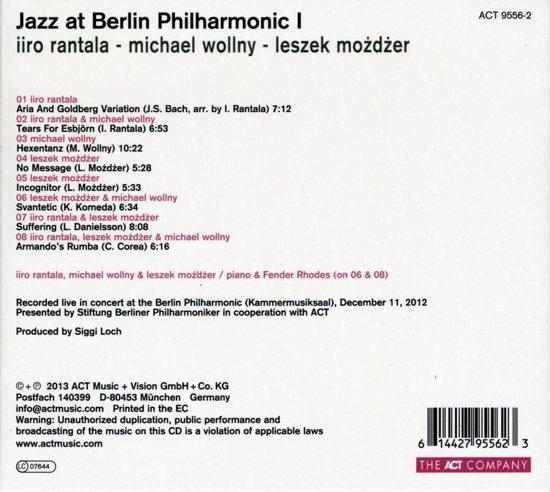 Rantala - Jazz At Berlin Philharmonic I  - CD