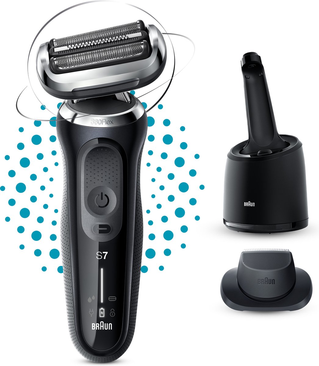 Braun Series 7 71-N7200cc - Elektrisch Scheerapparaat Mannen - Met Precisietrimmer - SmartCare Cente