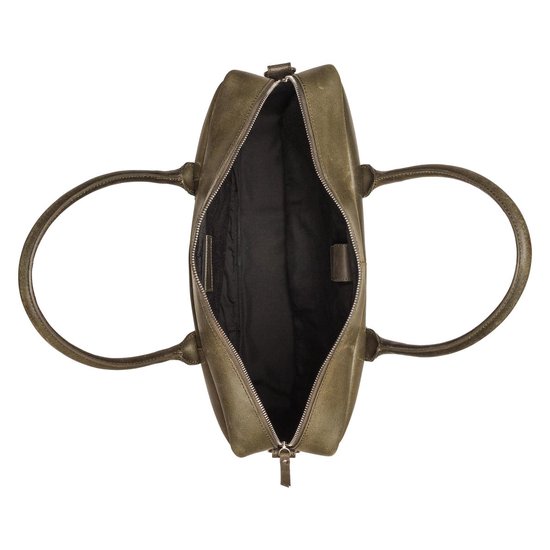 BURKELY Kay Aktetas - 15,6 inch Laptoptas - olijf groen