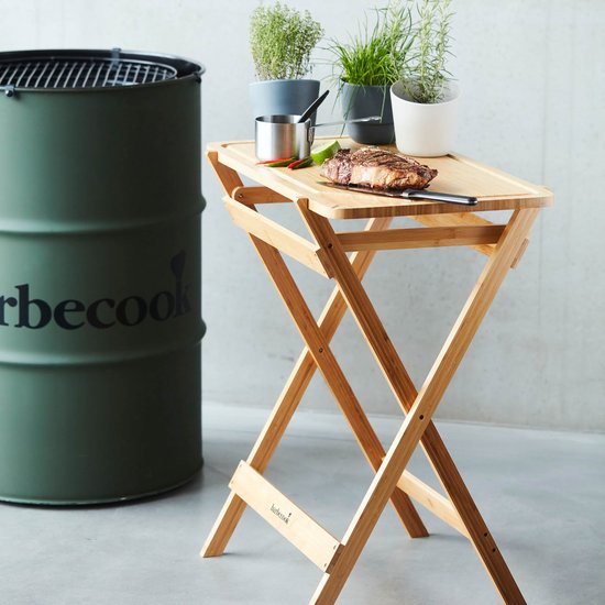 Barbecook Barbecue zijtafel - Grill bijzettafel - BBQ accessoire - Buitenkeuken tafel – 70x43x81cm