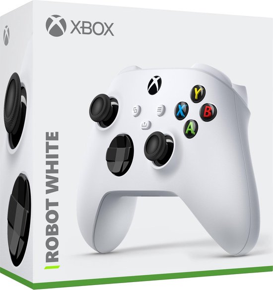 Xbox Draadloze Controller - Robot Wit- Series X & S - Xbox One
