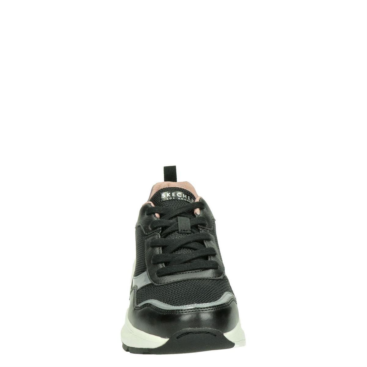 Skechers - Maat 39  Rovina - Clean Sheen Dames Sneakers - Black