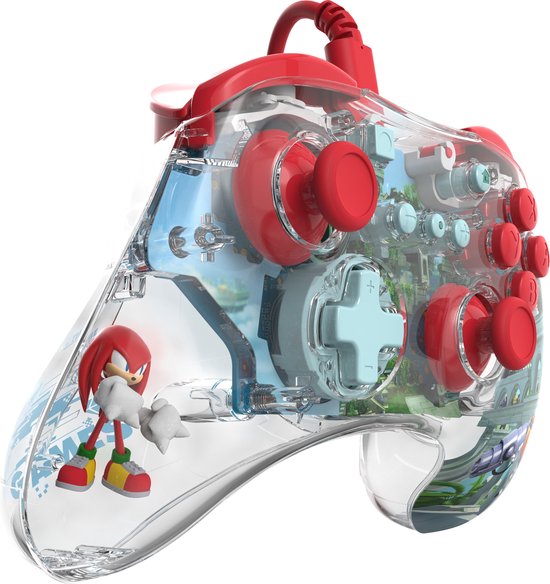 REALMz Bedrade Controller - Knuckles Sky Sanctuary Zone - LED - Nintendo Switch