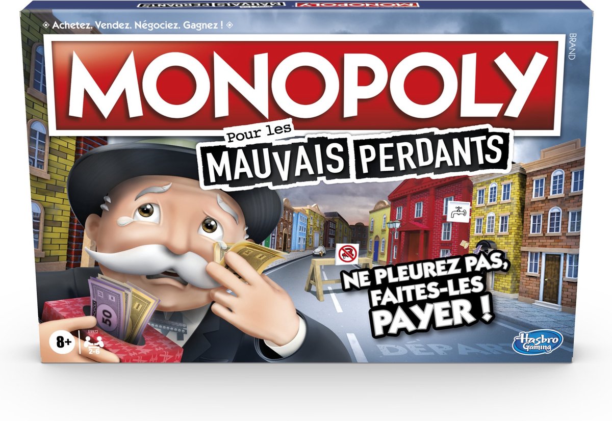 Monopoly Mauvais Losers - Bordspel - Bordspel - Franse versie