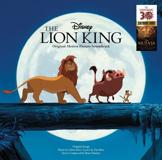 The Lion King (Original Motion Picture Soundtrack) - Various Artists  (LP)