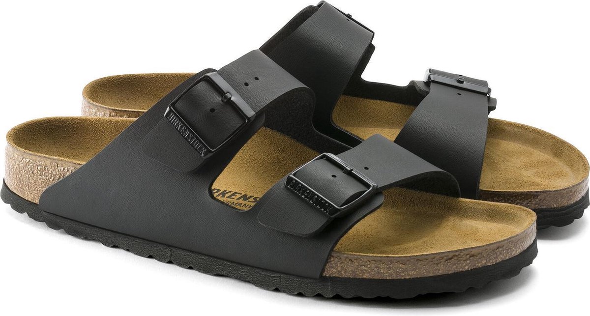 Birkenstock -maat 43 - Slippers Heren Arizona - 051791 Black