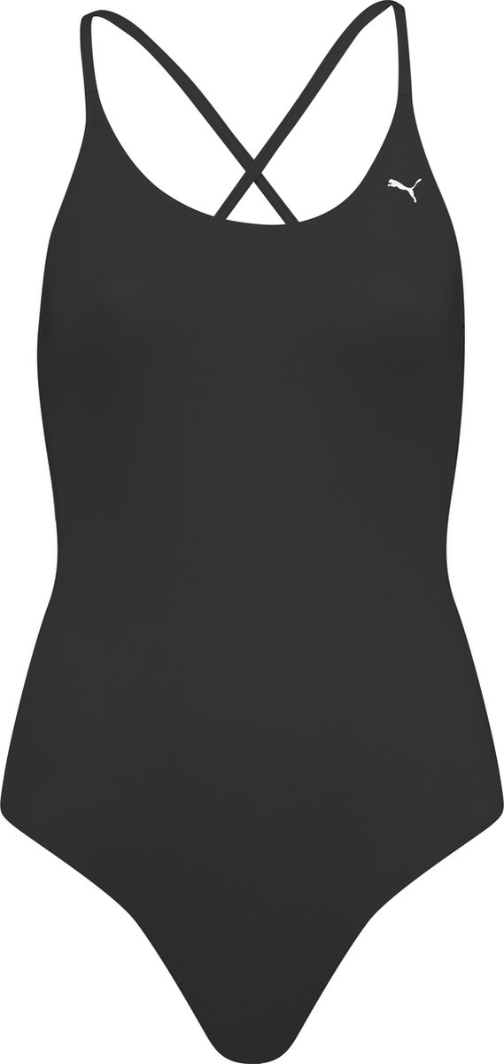 Puma - Maat XL - V-Neck Crossback Dames Badpak - 1-pack