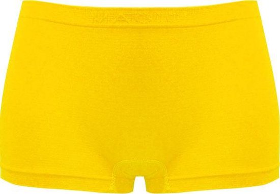 MAGIC Bodyfashion - Maat M - Comfort Boy-Short 2-Pack Blazing Yellow Vrouwen
