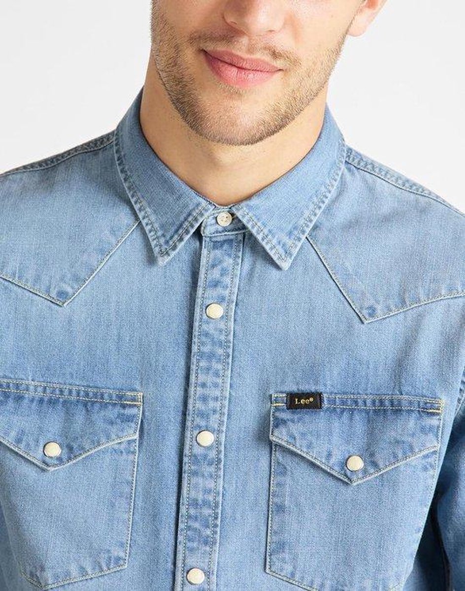 Lee - Maat S - WESTERN Heren Overhemd