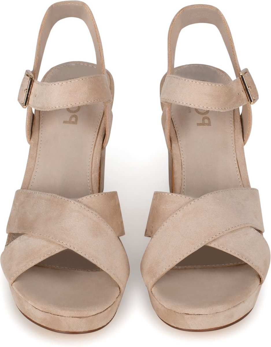 POSH by Poelman - mt 40 - MARY Dames Sandalen - Beige