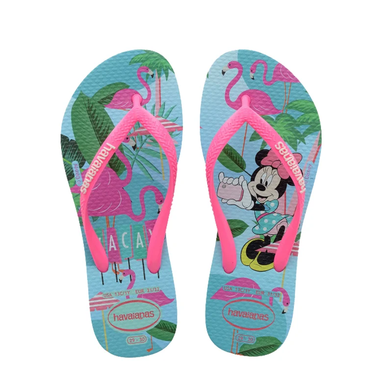 Havaianas - Maat 33/34 - Disney Cool - Blauw/Roze