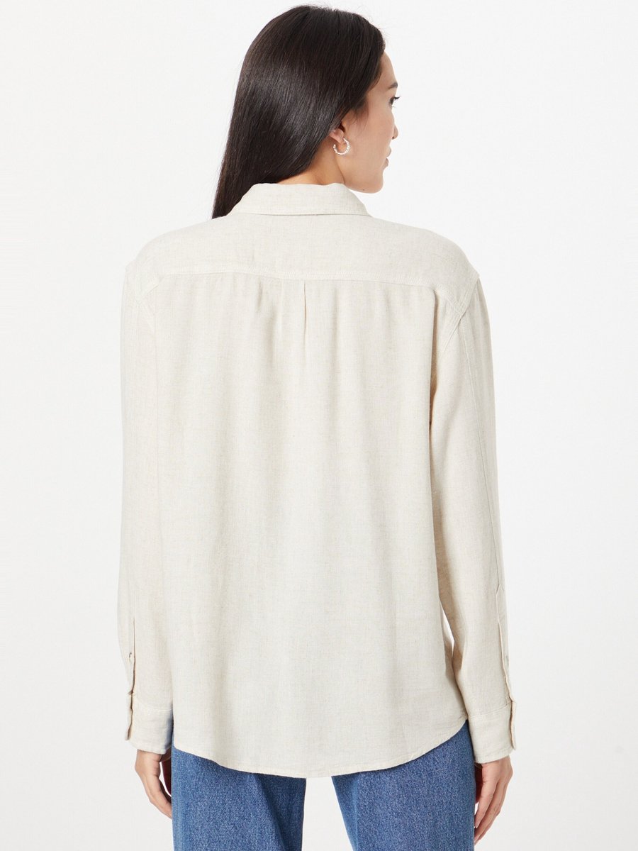 LEE Two Pocket Ecru Dames Blouse - Maat S