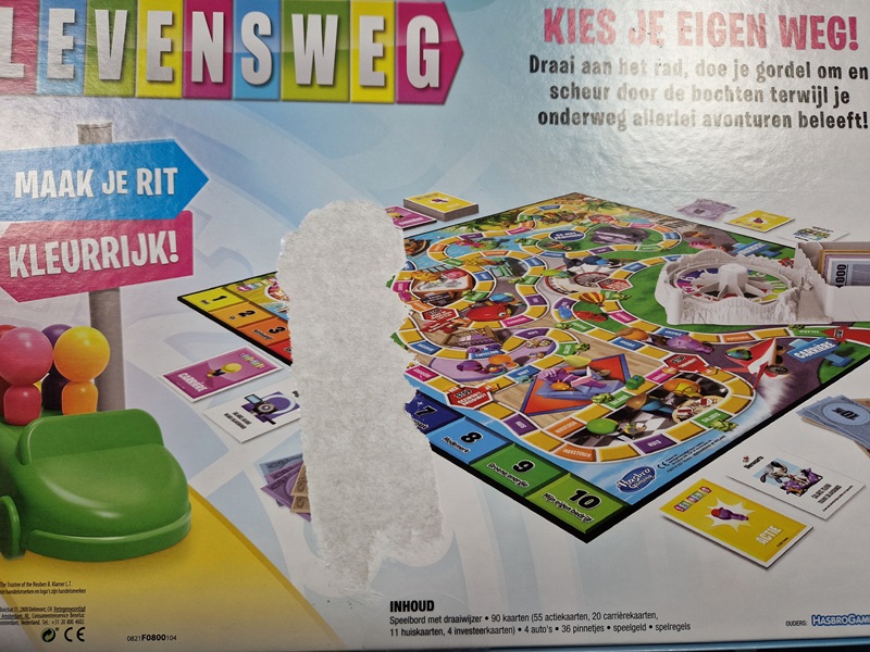 Levensweg - Bordspel
