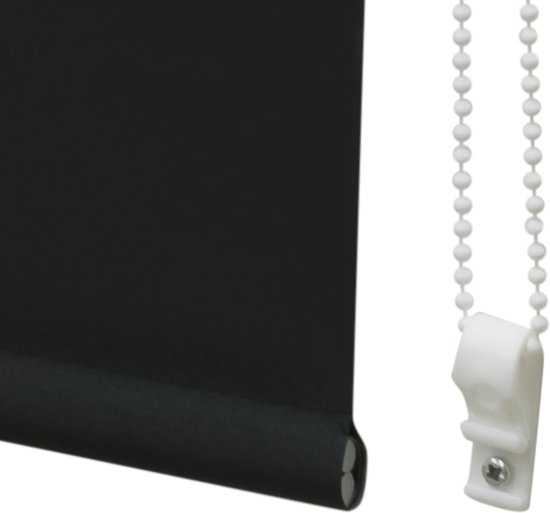 91a4-c163-4089-9dd2-0689951a309c Intensions - Rolgordijn - Verduisterend - Easy - Uni Zwart - 45x170cm