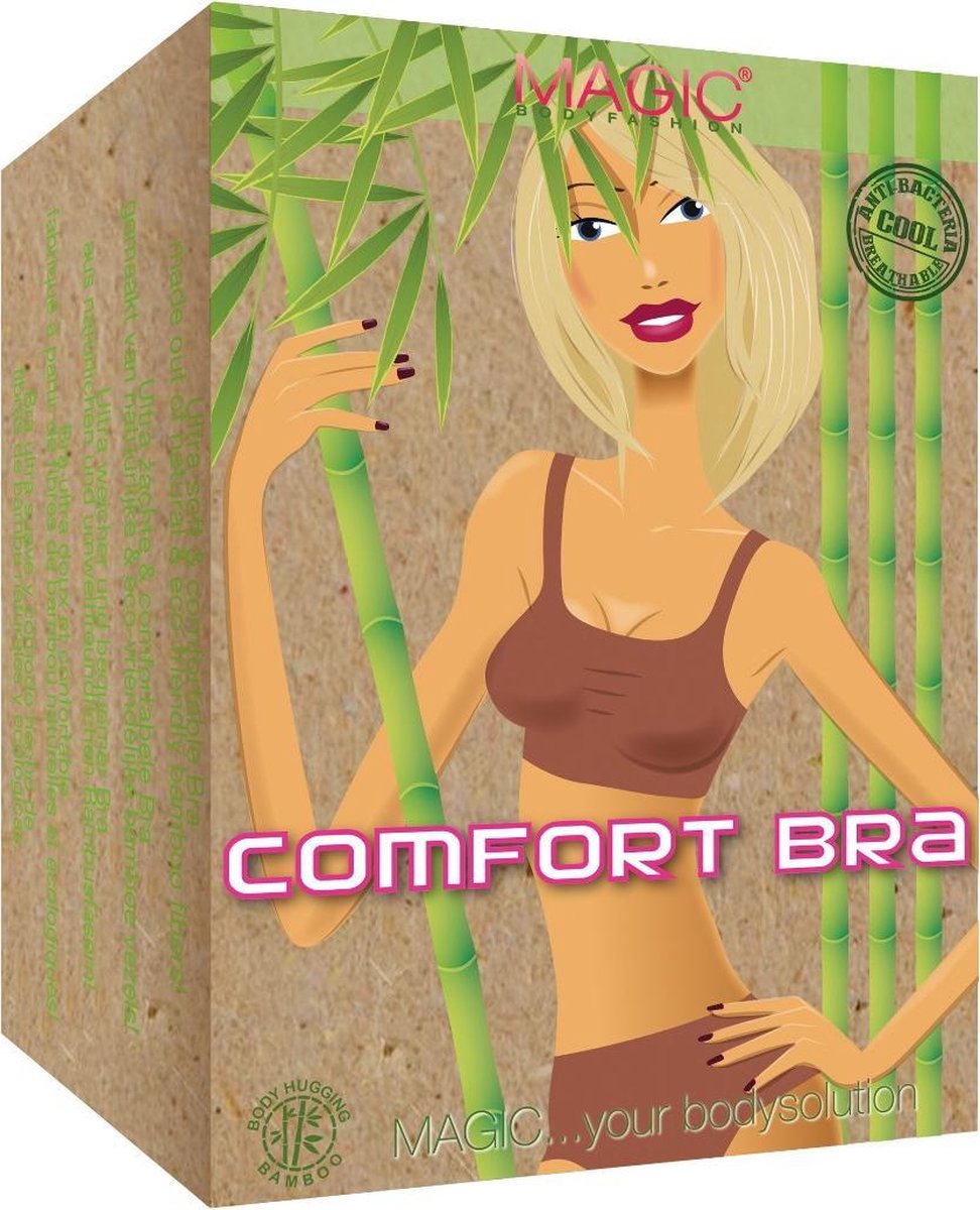 MAGIC Bodyfashion Bamboo Comfort Bra - mt XL - Rose Vrouwen