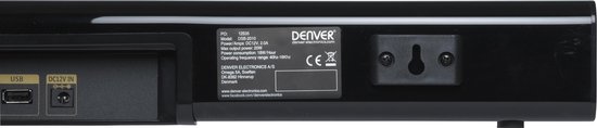 Denver DSB-2010 - Soundbar - Bluetooth - Zwart