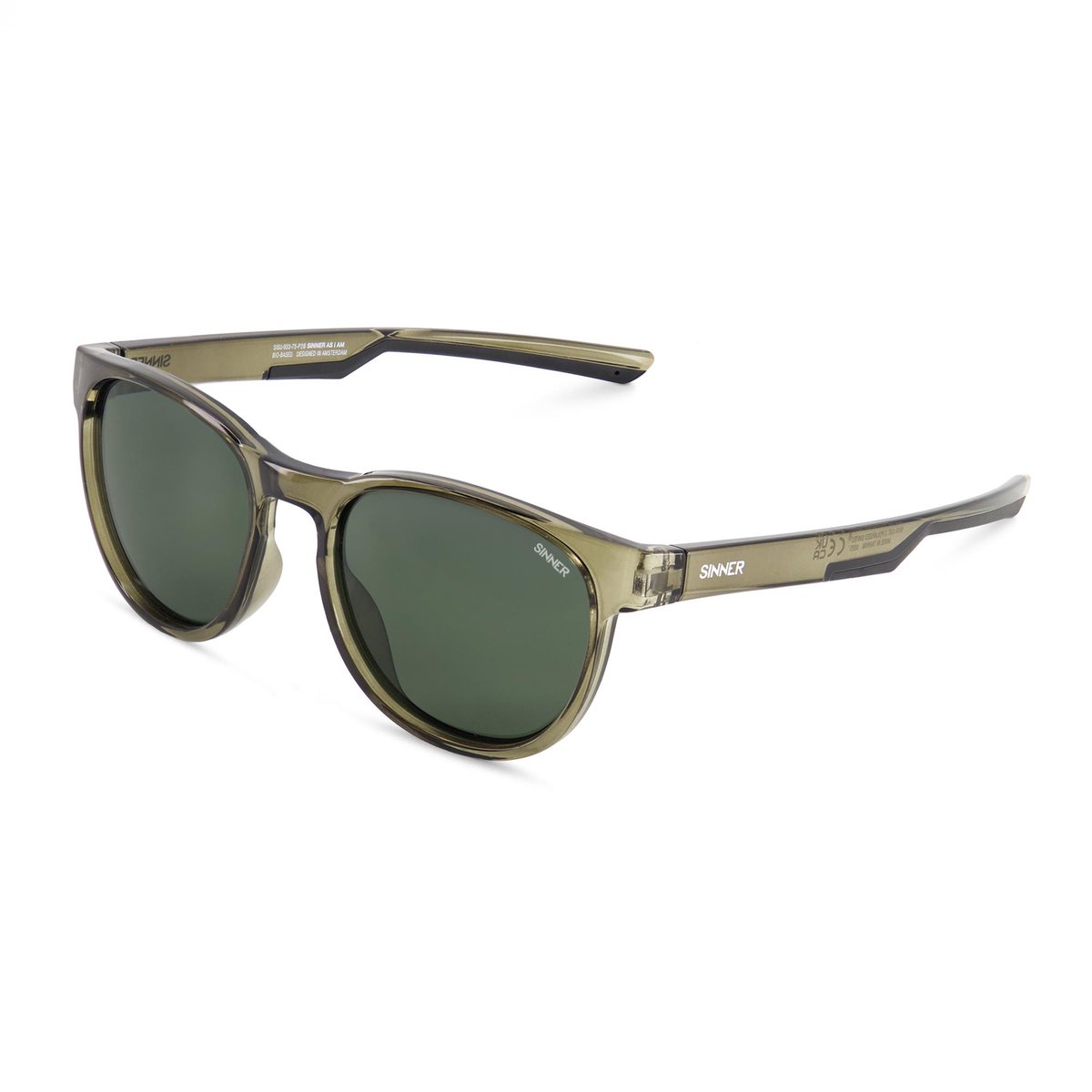 zonnebril, aviator, groen, kunststof, patroon