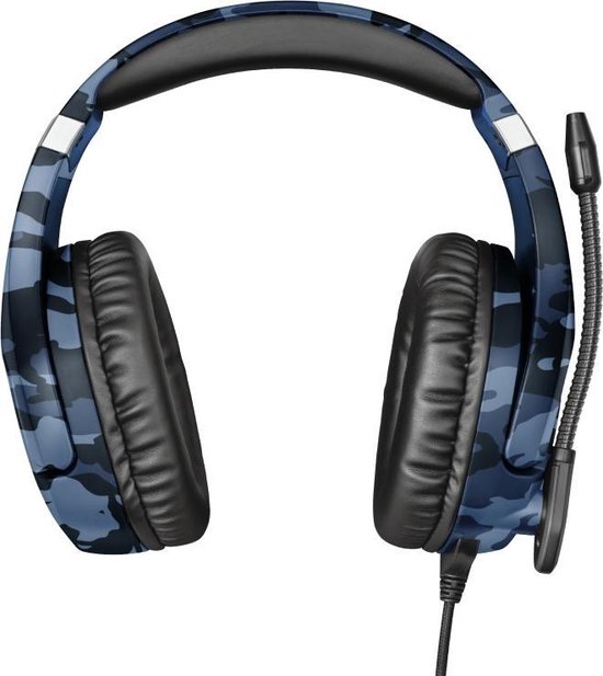 Trust GXT 488-B Forze - Gaming Headset - Official Licensed - Geschikt voor PS4 & PS5 / Camo Blauw