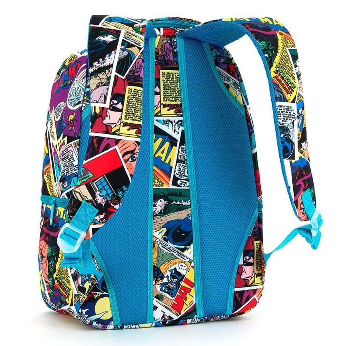 Batman Rugzak Blauw / Geel