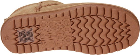 Colors of California - maat 40 - Enkellaarsjes cognac - Dames